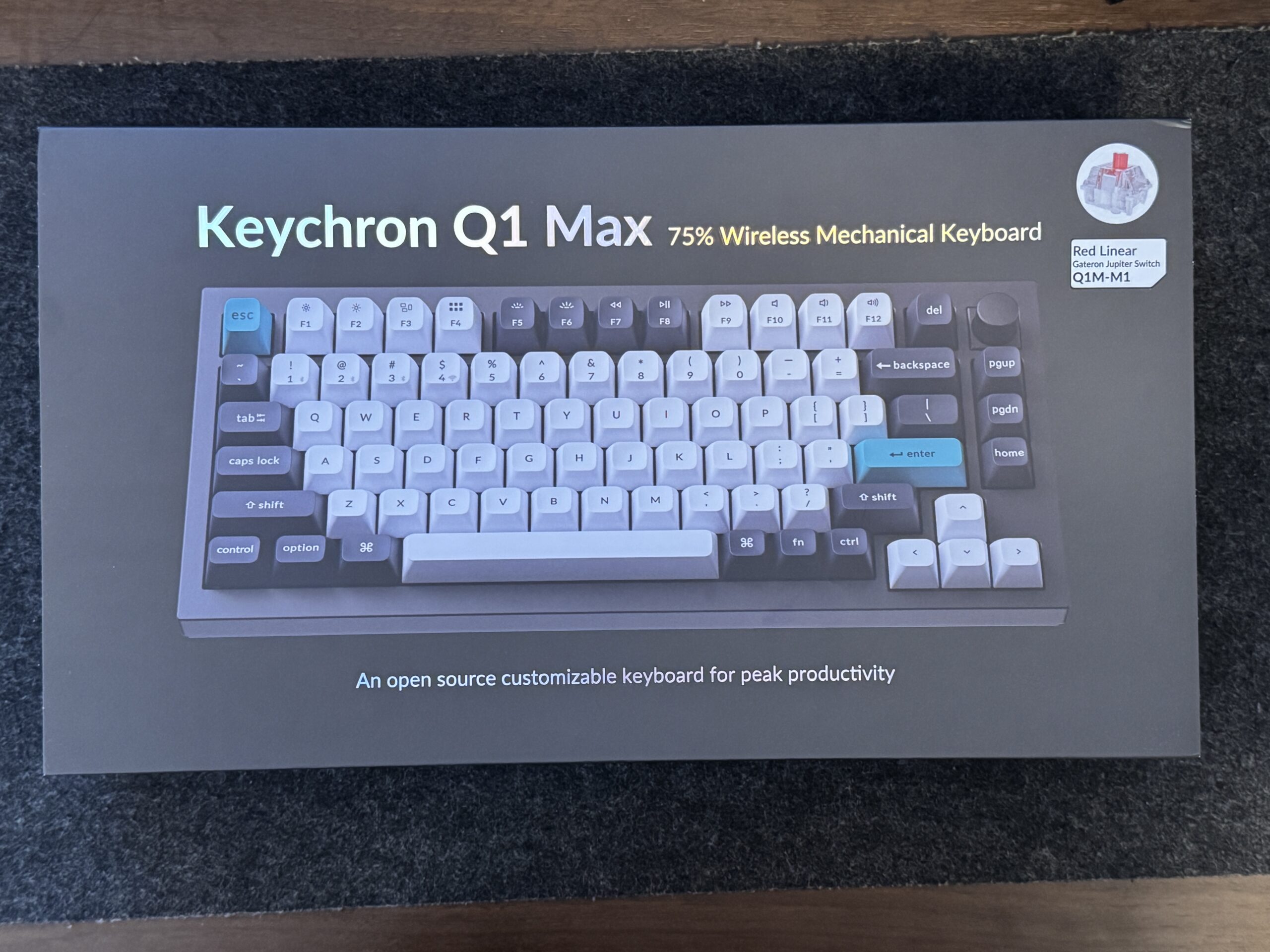 Keychron Q1 Maxの開封